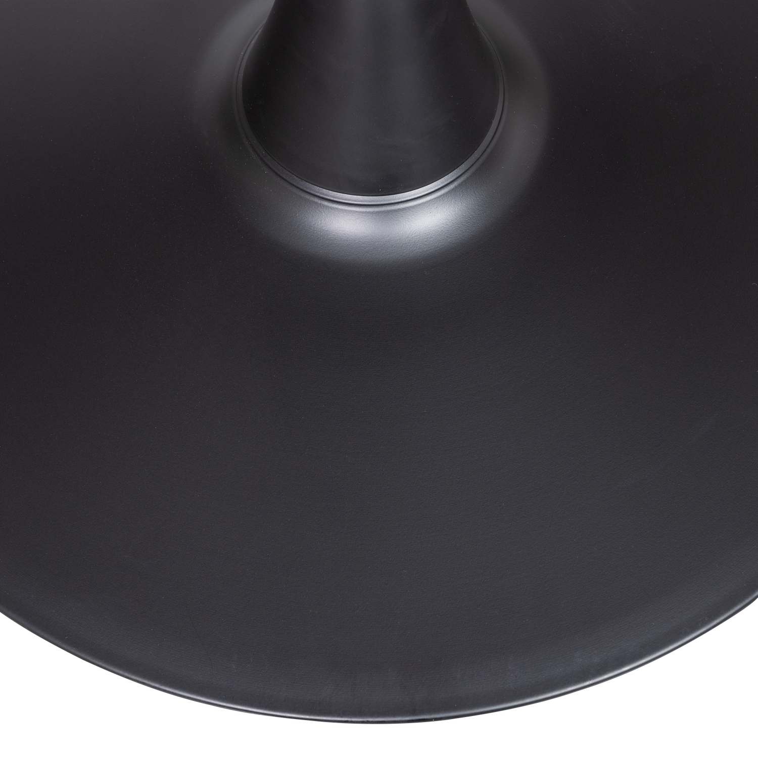 BISTRO TRUMPET LEG METAL LEG MATT BLACK 72xO60CM