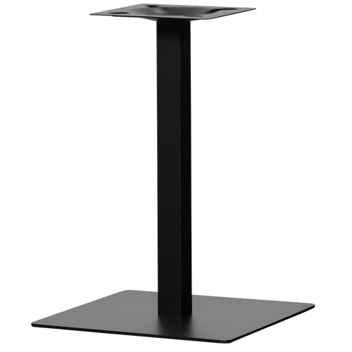 BISTRO SQUARE TUBE LEG METAL LEG MATT BLACK 72x50x50CM