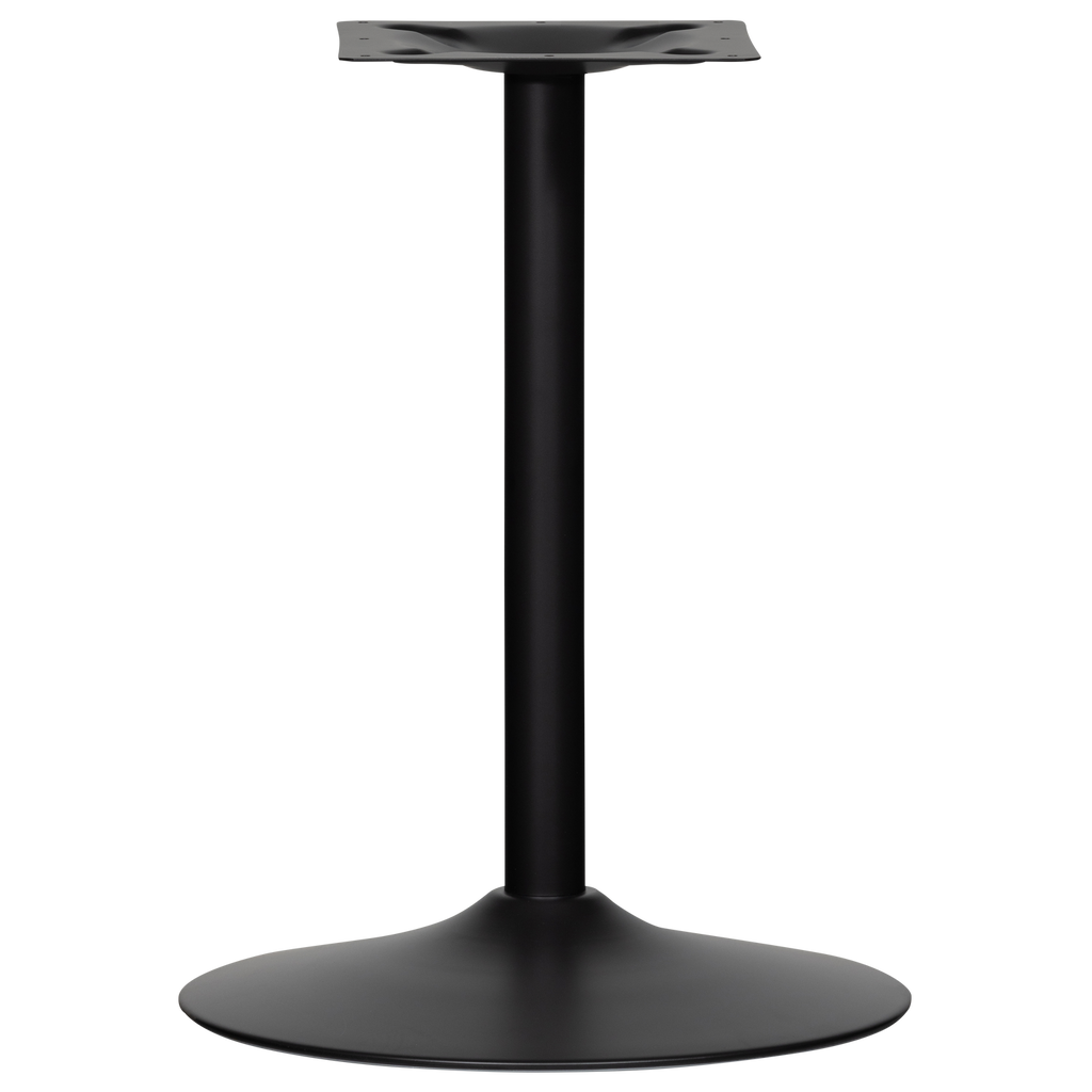 BISTRO ROUND TUBE LEG METAL MATT BLACK 72xO54CM