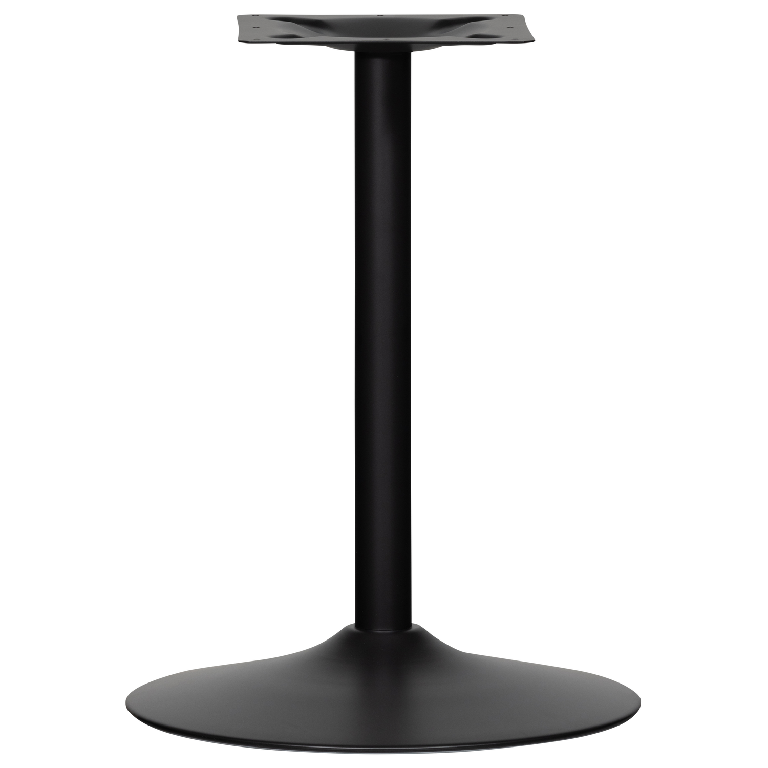 BISTRO ROUND TUBE LEG METAL MATT BLACK 72xO54CM
