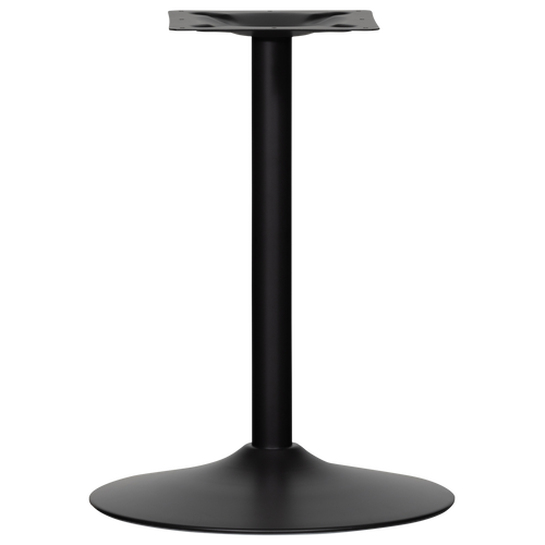 BISTRO ROUND TUBE LEG METAL MATT BLACK 72xO54CM