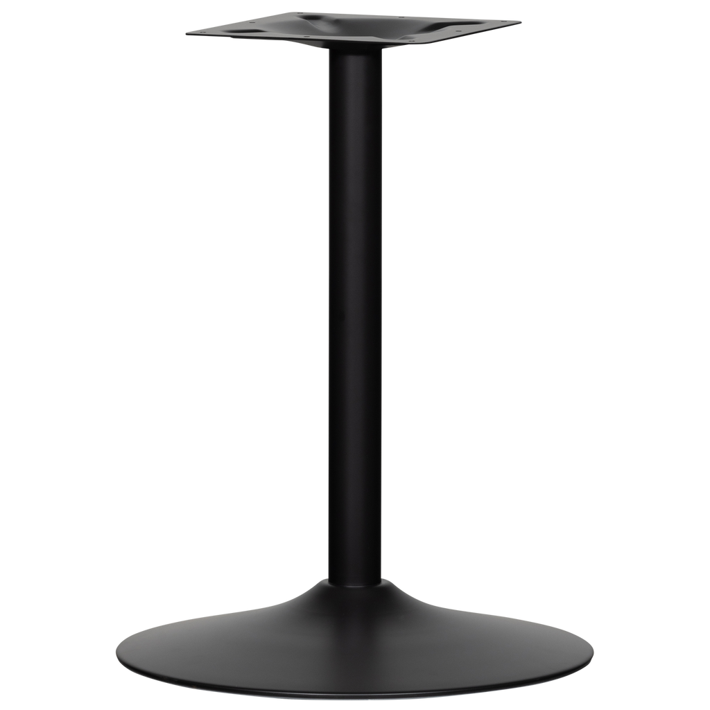BISTRO ROUND TUBE LEG METAL MATT BLACK 72xO54CM