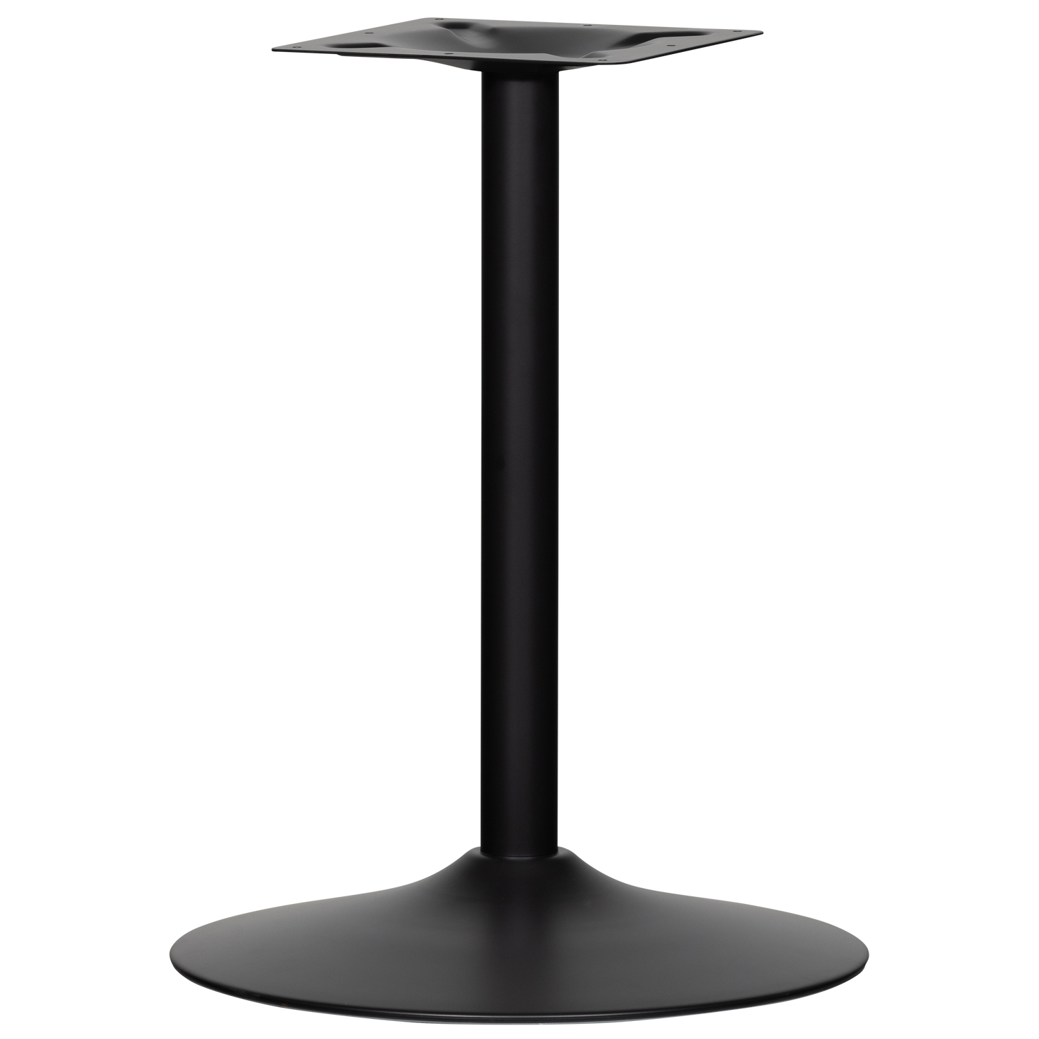 BISTRO ROUND TUBE LEG METAL MATT BLACK 72xO54CM