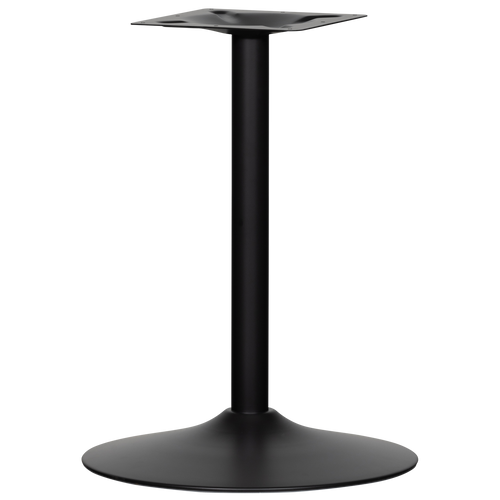 BISTRO ROUND TUBE LEG METAL MATT BLACK 72xO54CM
