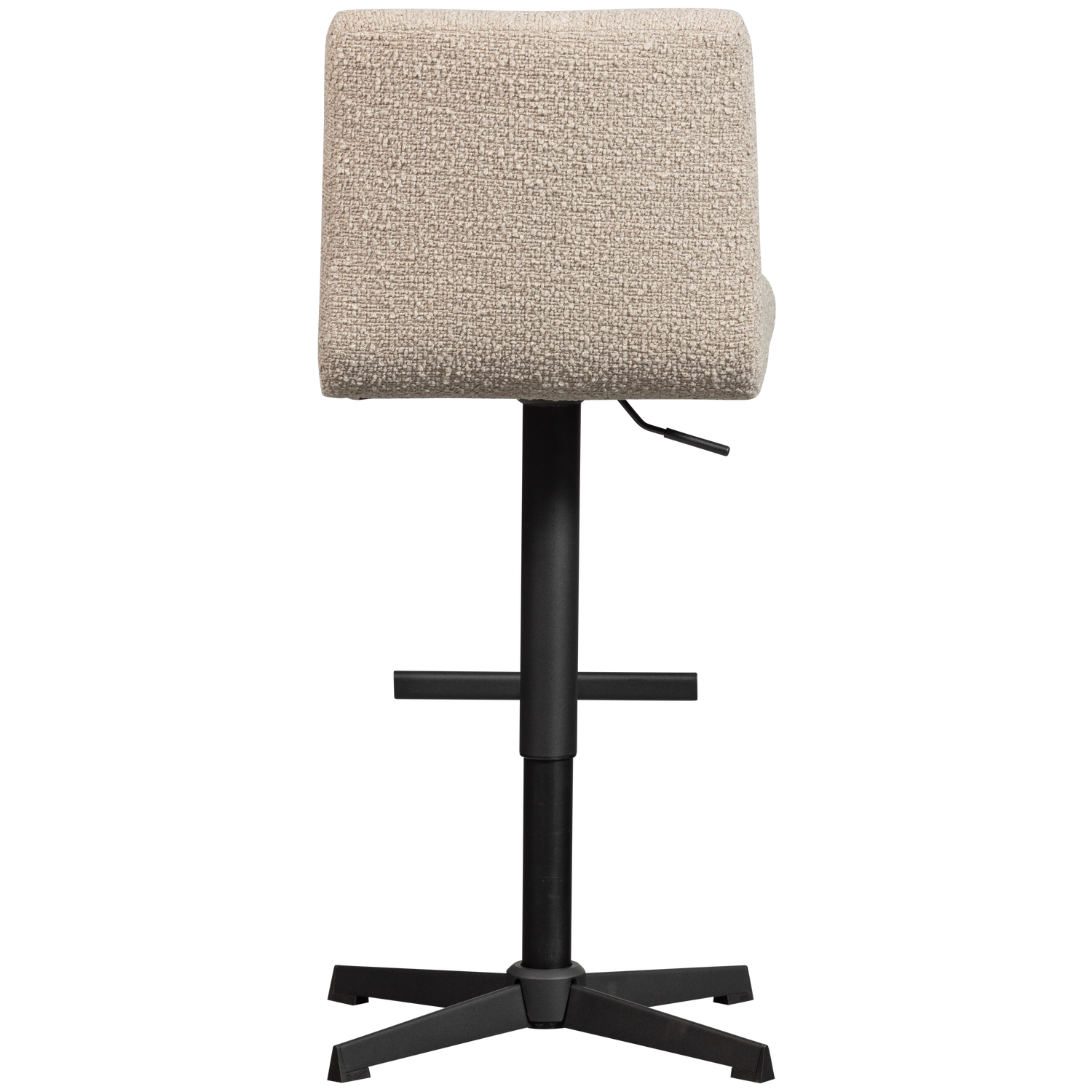 VINNY SWIVEL BAR STOOL BOUCLE SAND