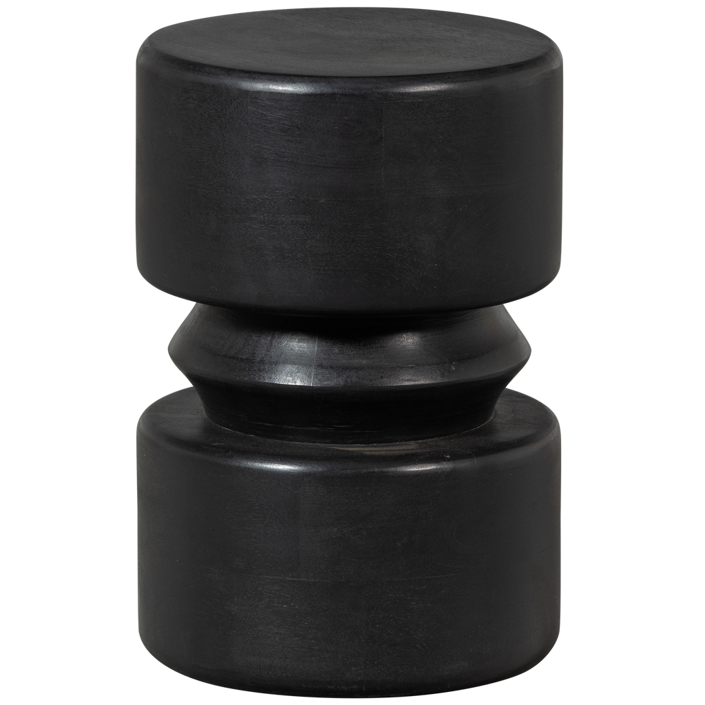 TUVE SIDE TABLE MANGO WOOD BROWN/BLACK