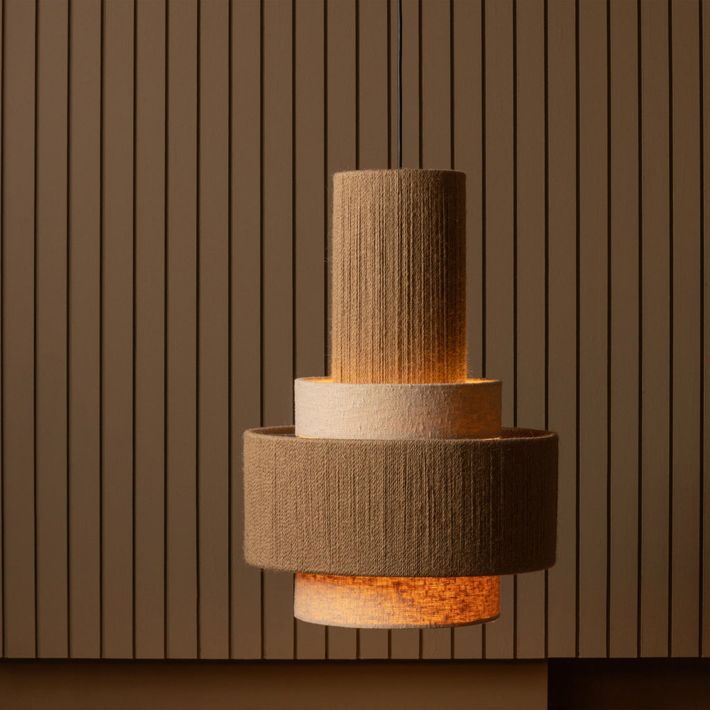 PELLE PENDANT LAMP ROPE NATURAL