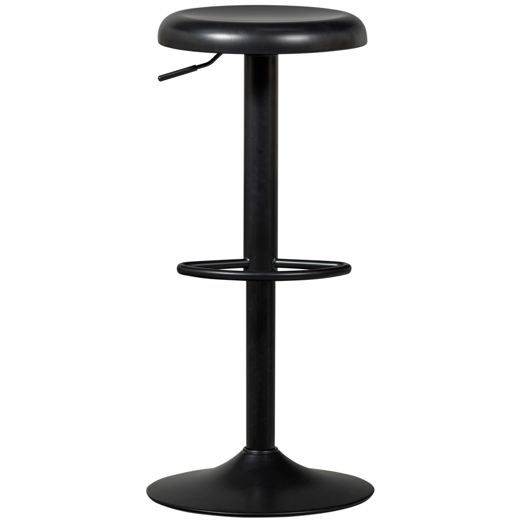 ISAAC BAR STOOL METAL BLACK