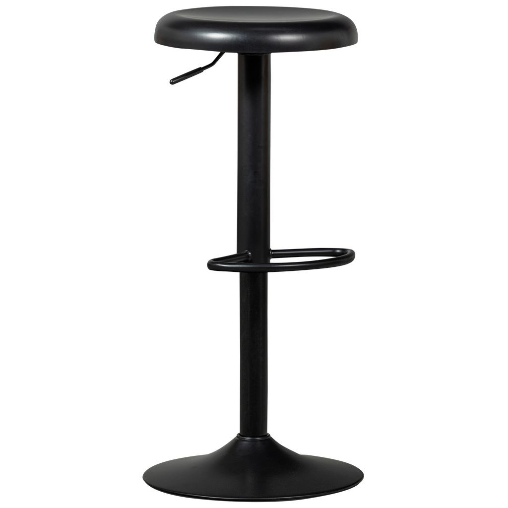 ISAAC BAR STOOL METAL BLACK