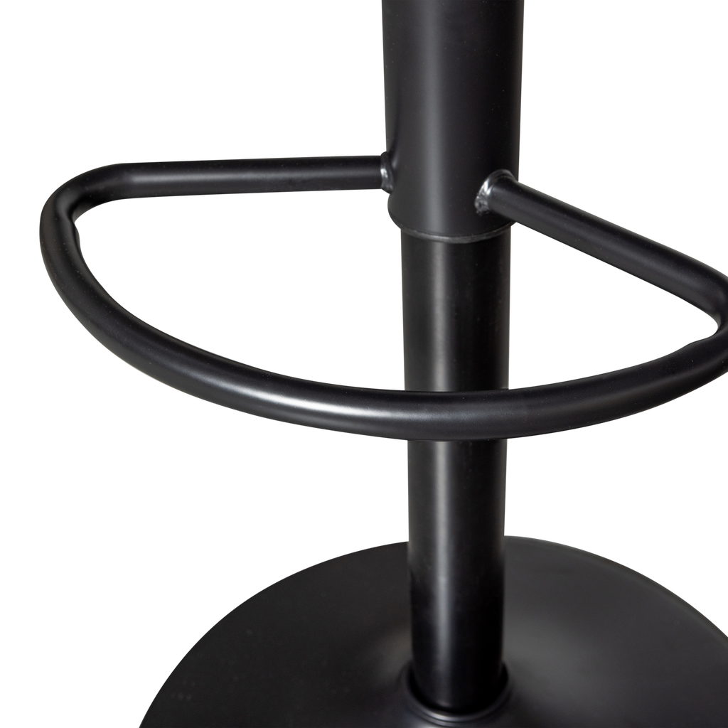 ISAAC BAR STOOL METAL BLACK