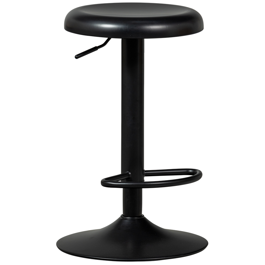 ISAAC BAR STOOL METAL BLACK