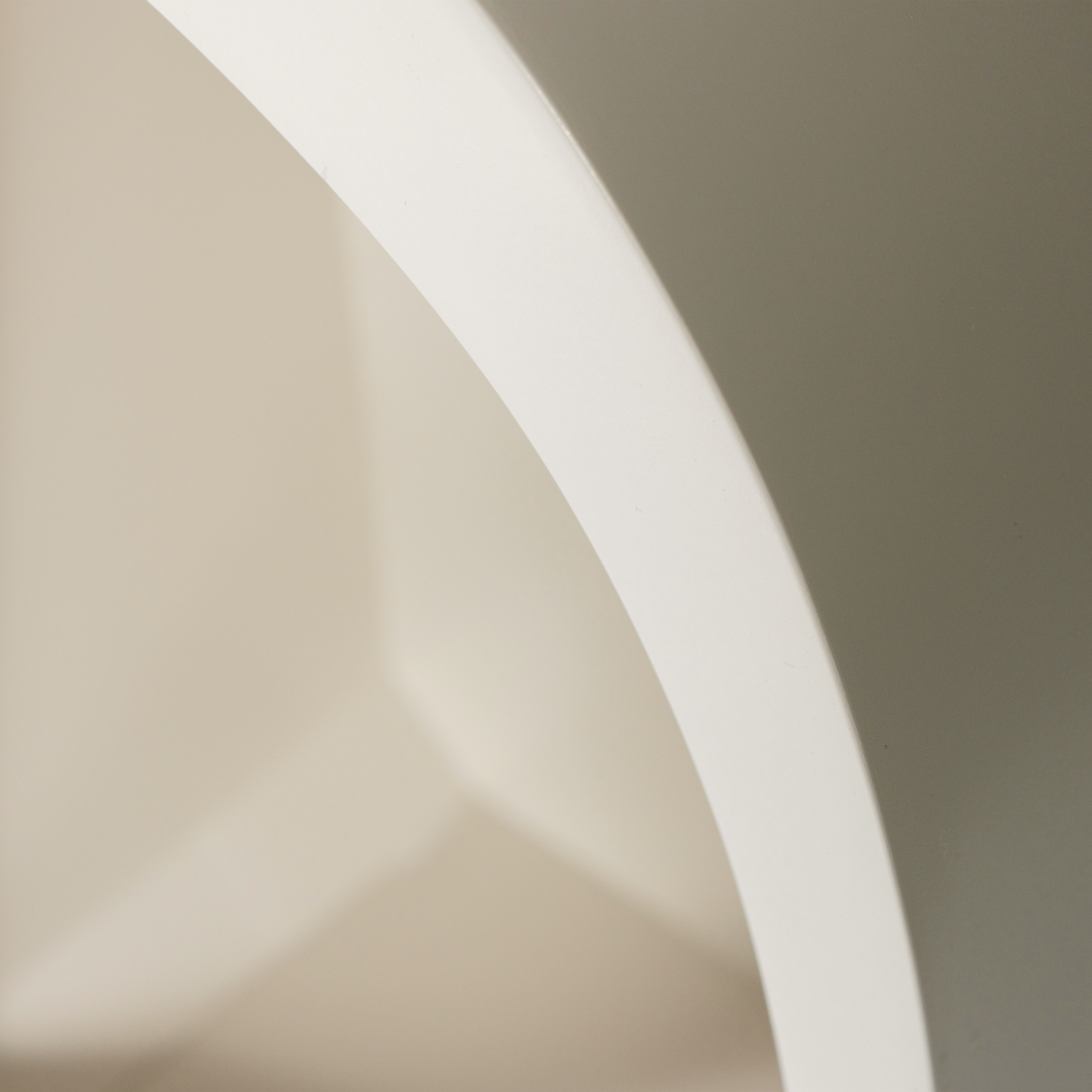 NOAM WALL DECO HALF ROUND WOOD DUST 15x35x24CM