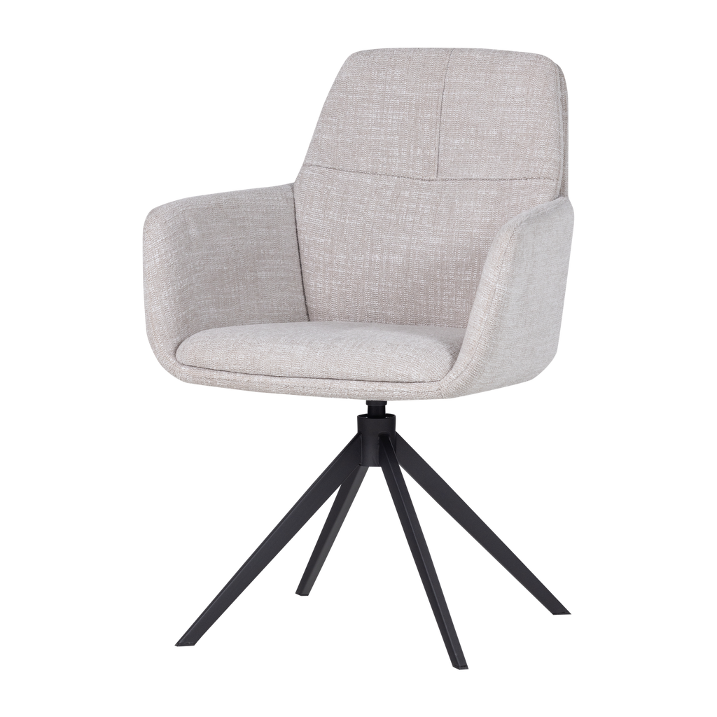 GRANT DINING CHAIR NATURAL MELANGE [fsc]