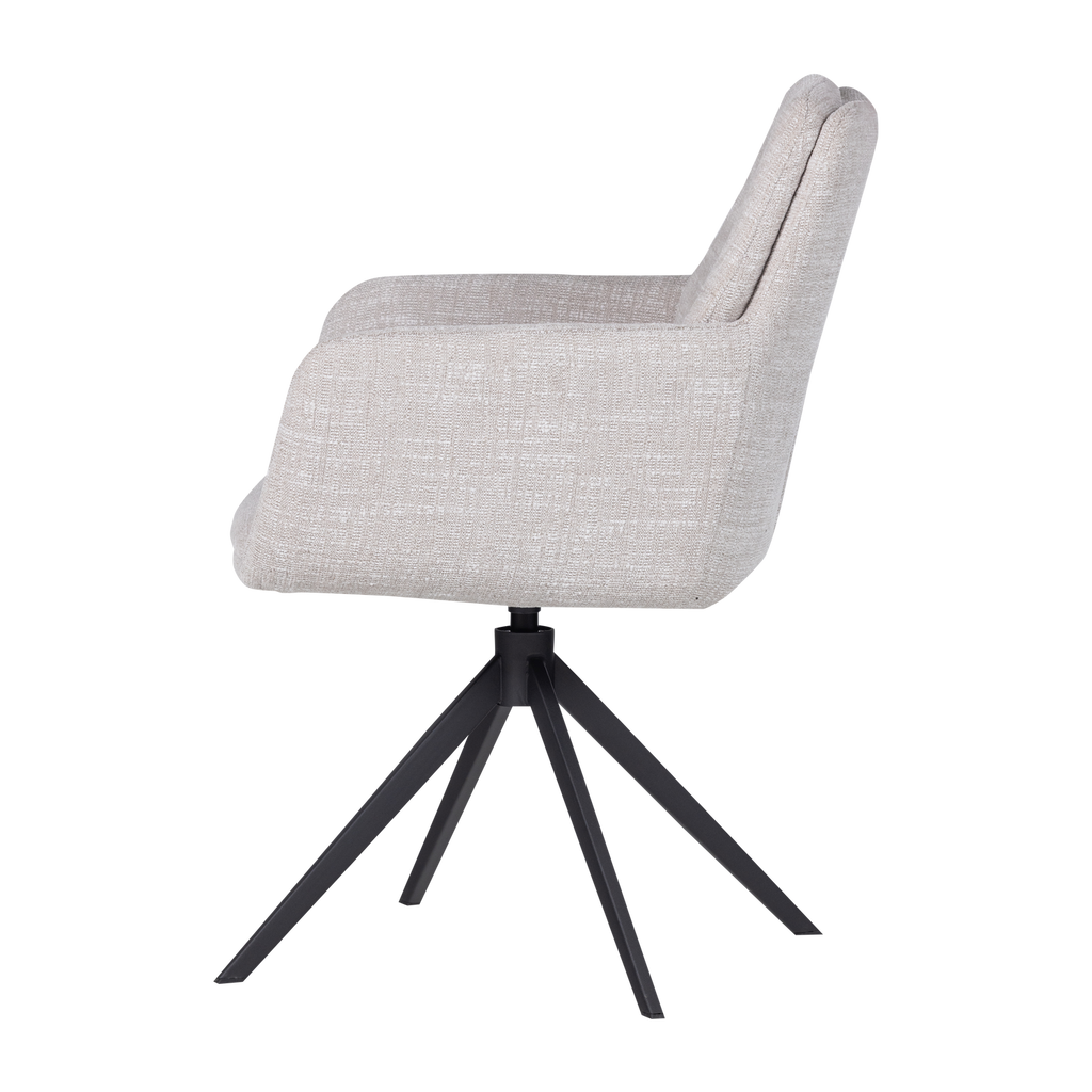 GRANT DINING CHAIR NATURAL MELANGE [fsc]