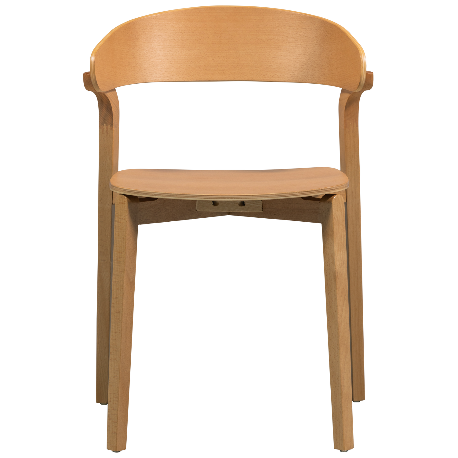 CRAS DINING CHAIR ASH VENEER NATURAL