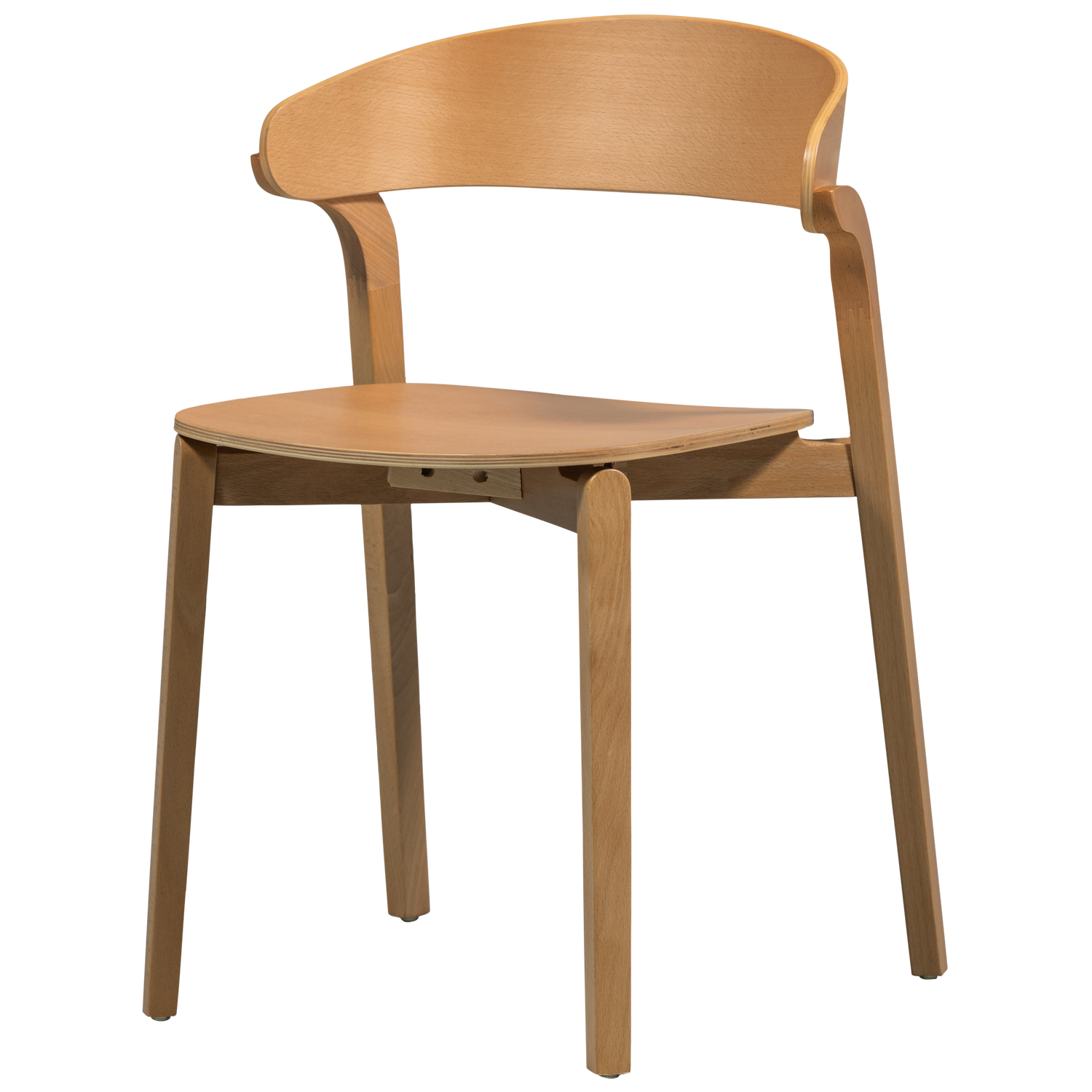 CRAS DINING CHAIR ASH VENEER NATURAL