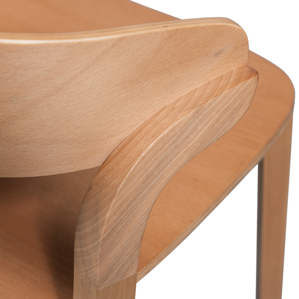 CRAS DINING CHAIR ASH VENEER NATURAL