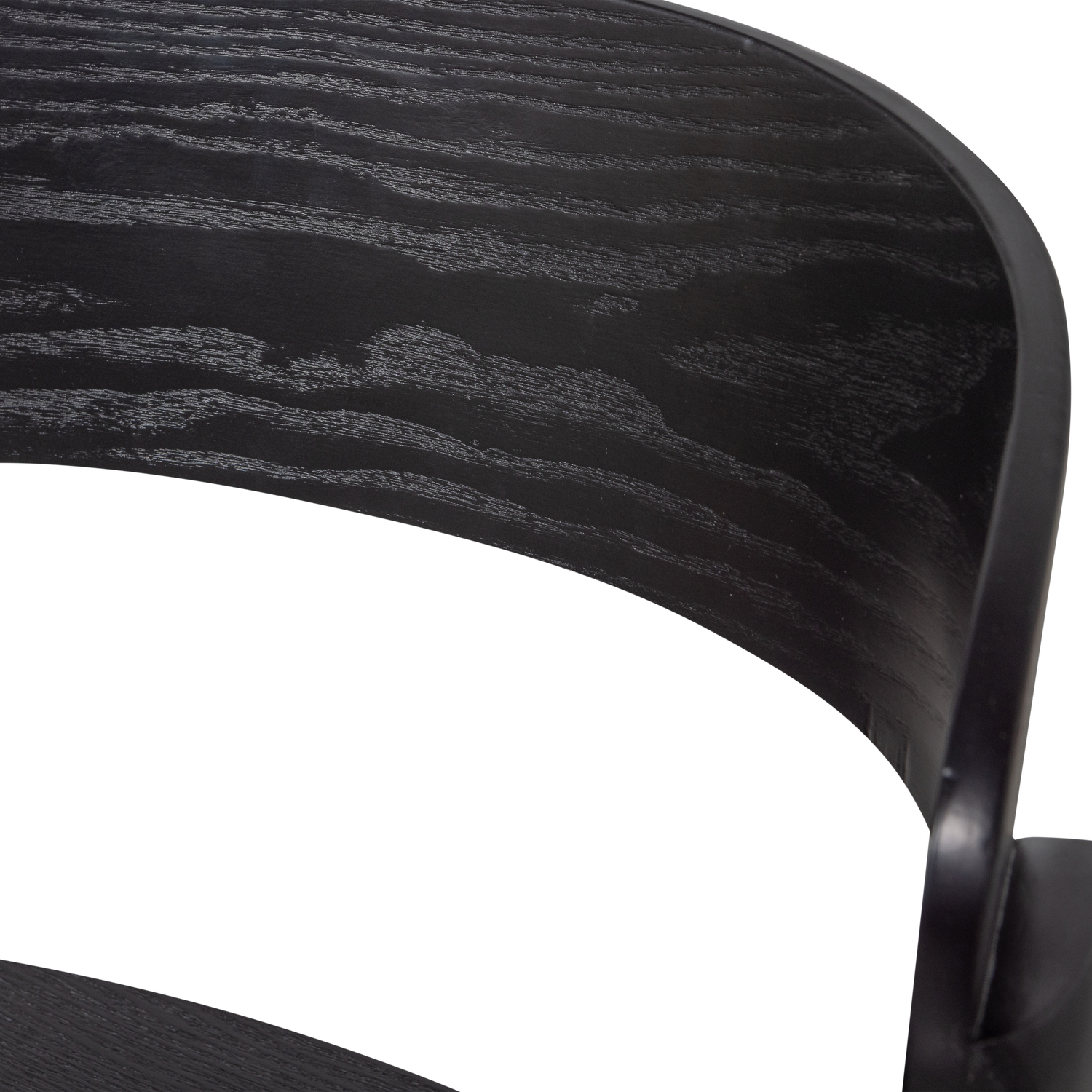 CRAS DINING CHAIR ASH VENEER BLACK