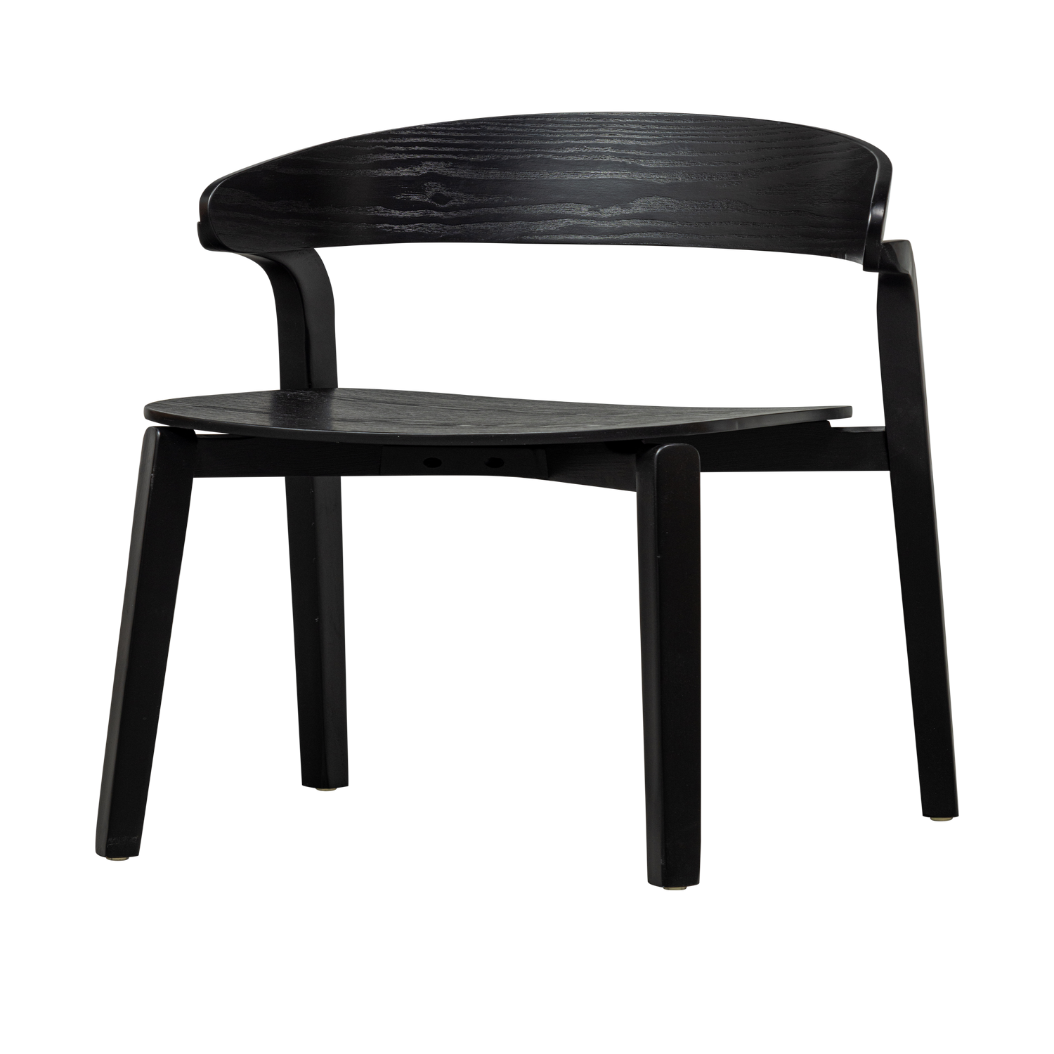 CRAS DINING CHAIR ASH VENEER BLACK