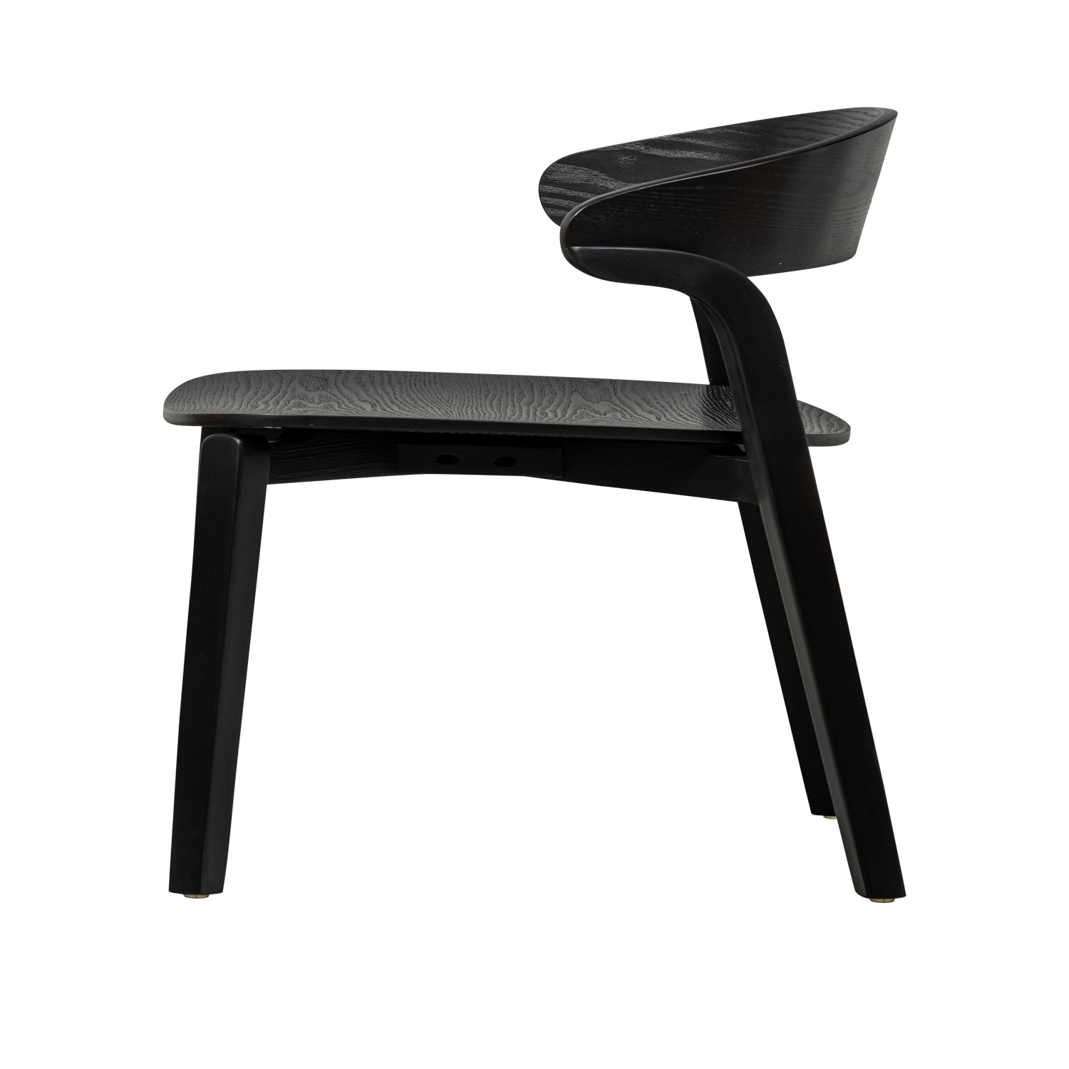 CRAS DINING CHAIR ASH VENEER BLACK