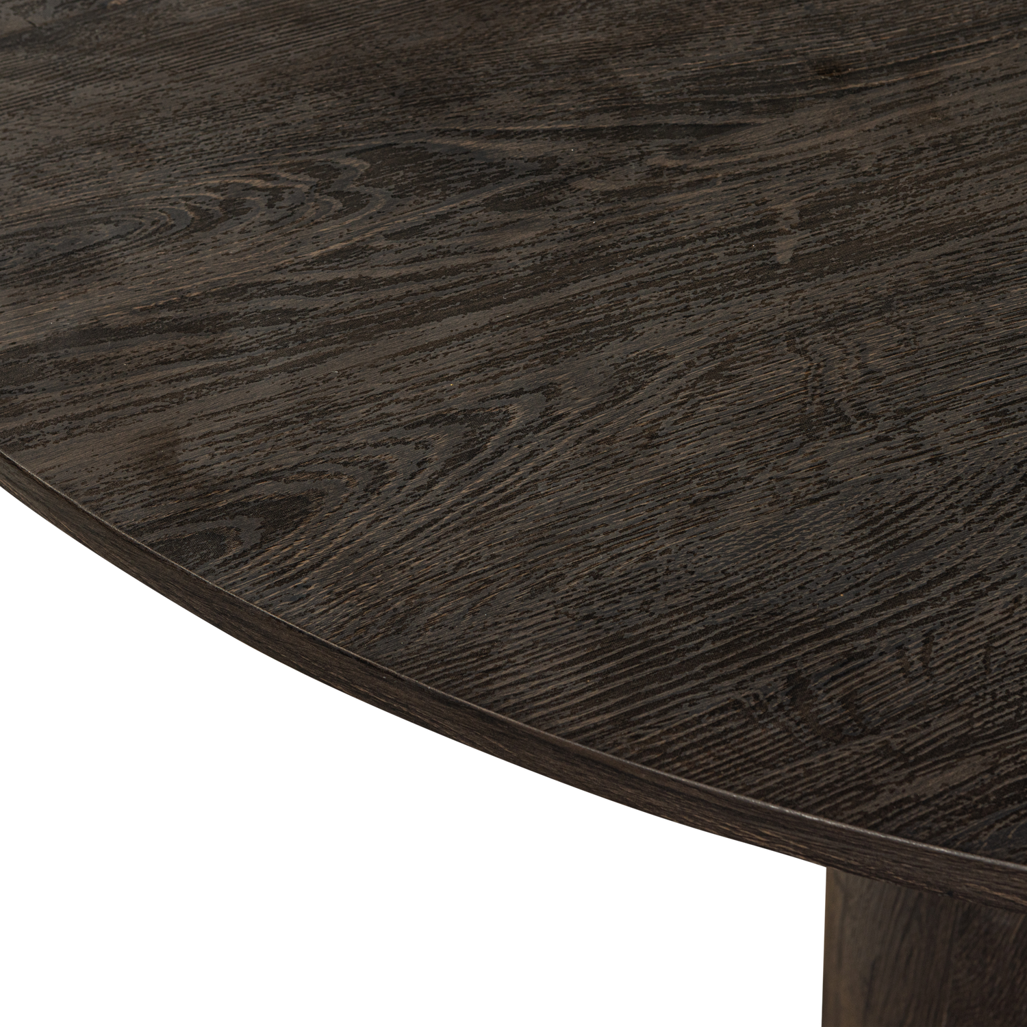 MAAN COFFEE TABLE MDF DARK BROWN 35xO100CM