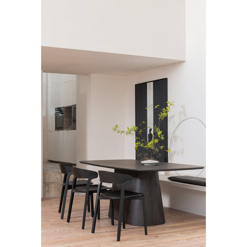 CRAS DINING CHAIR ASH VENEER BLACK