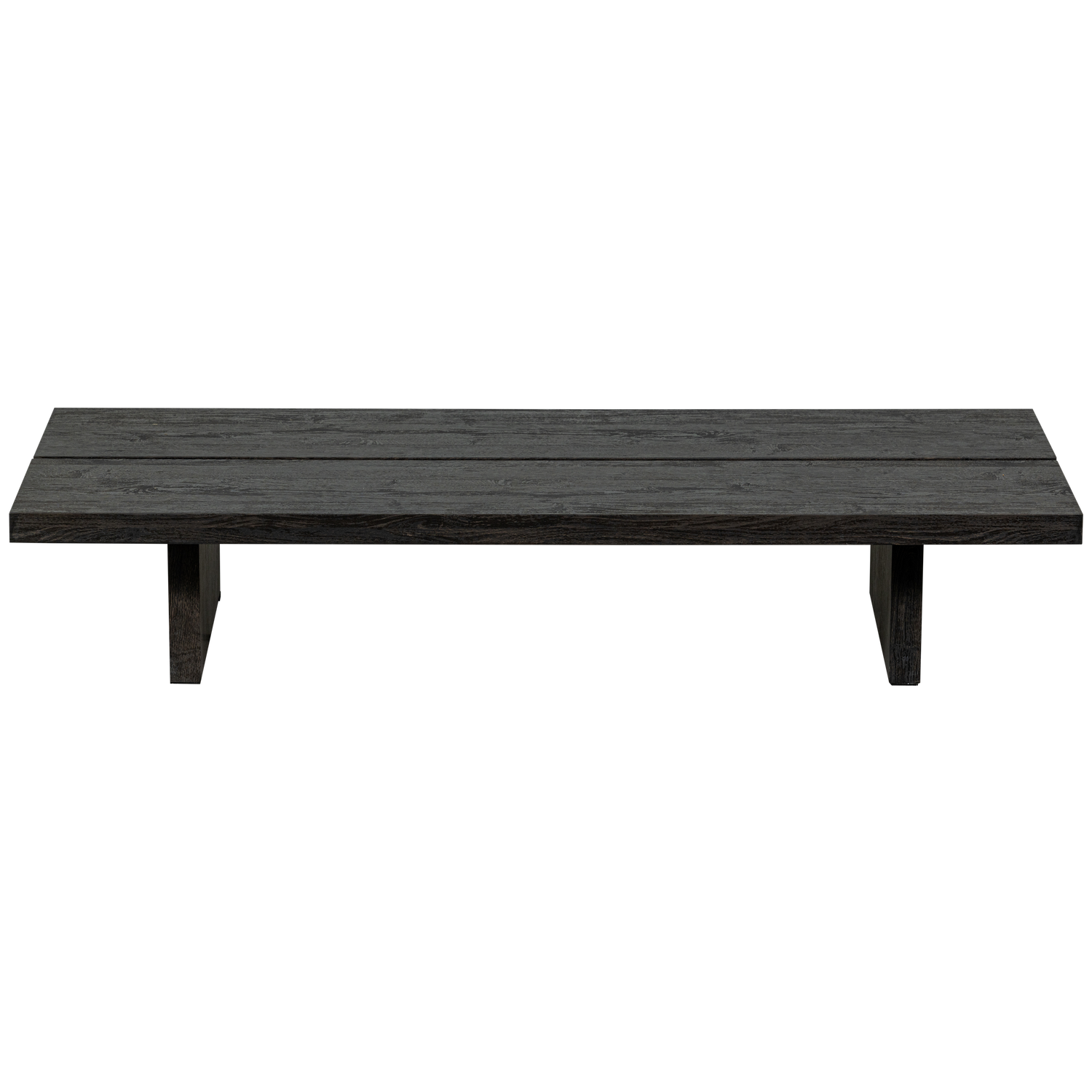 LION COFFEE TABLE MDF DARK BROWN 140x60CM