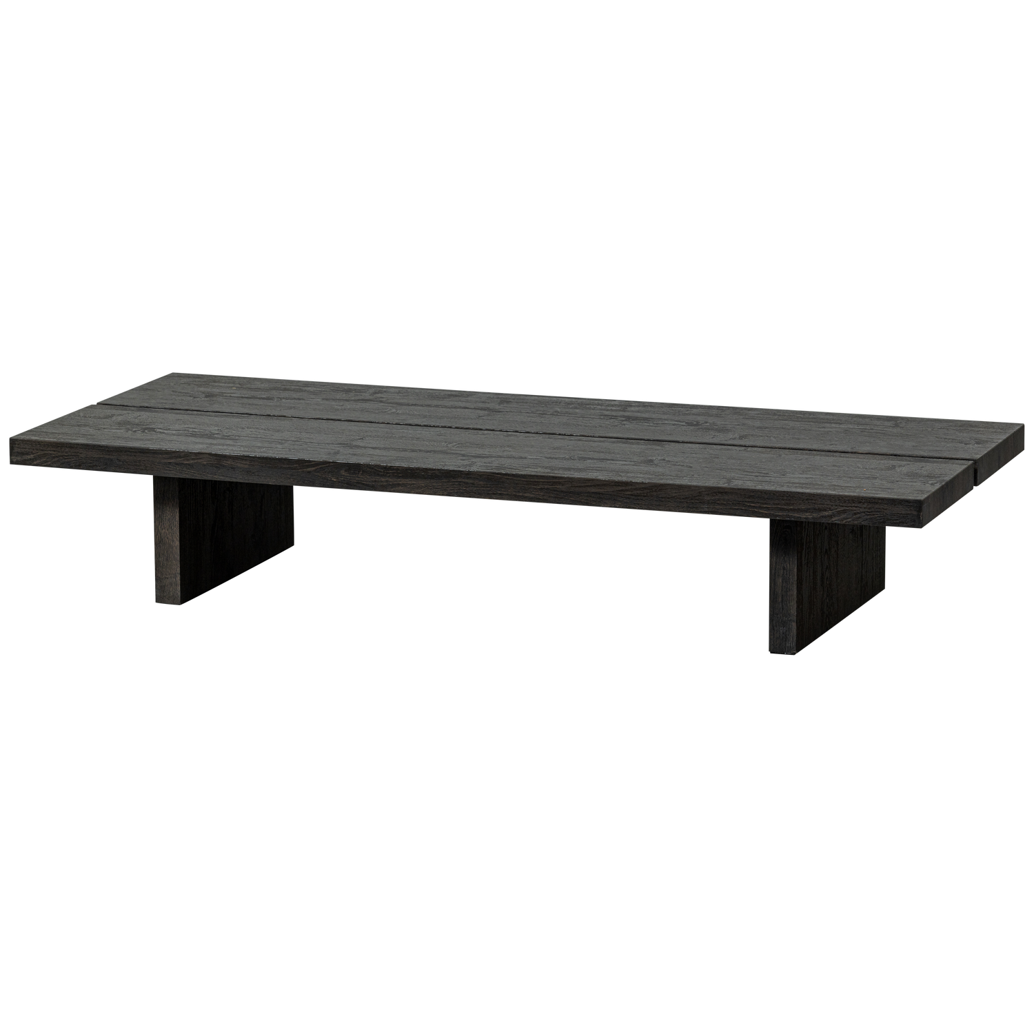 LION COFFEE TABLE MDF DARK BROWN 140x60CM