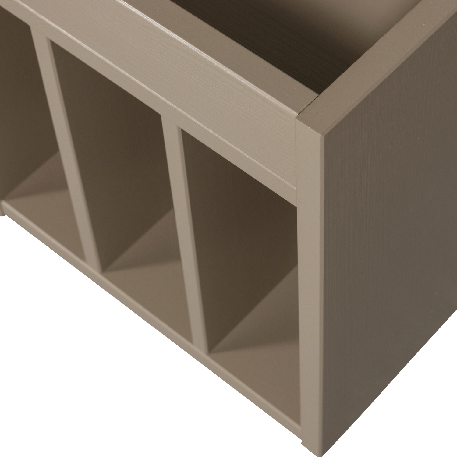 TURNER RECORD CABINET PINE MUD [fsc]