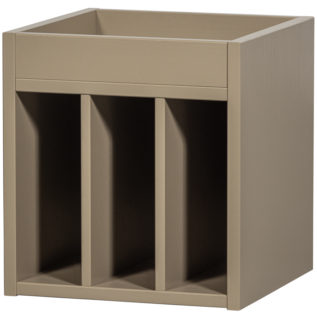TURNER RECORD CABINET PINE MUD [fsc]