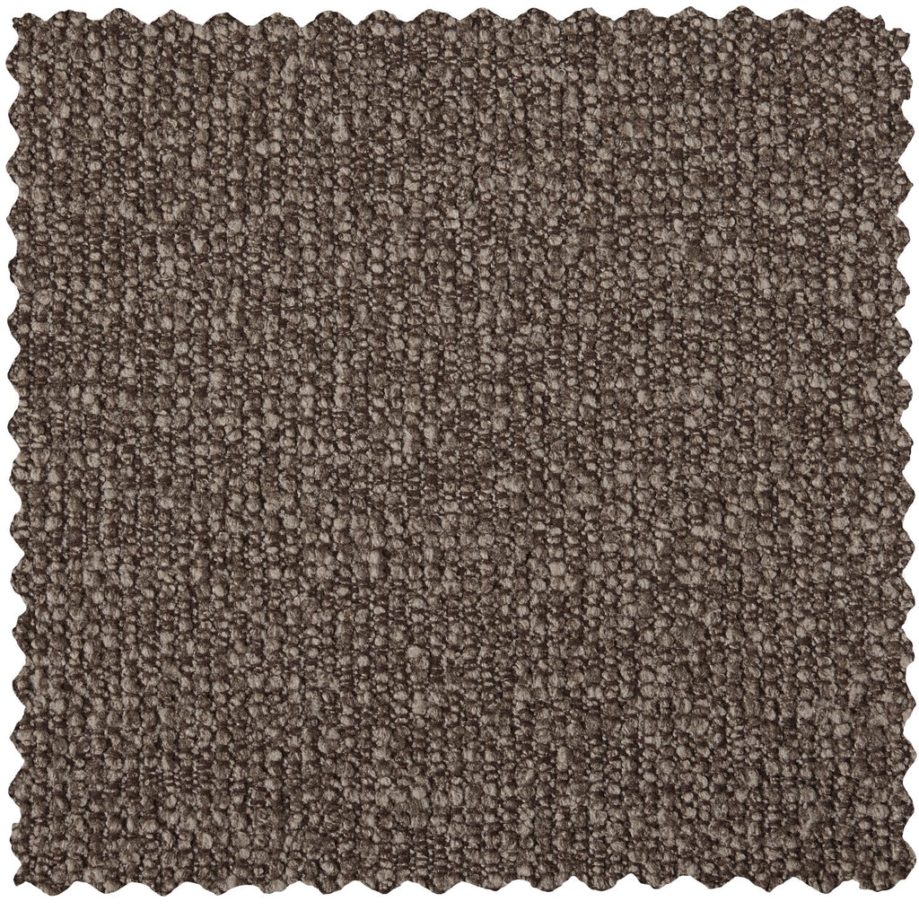 MOJO DINING BENCH 164 CM WITH BACKREST BOUCLE BROWN MELANGE