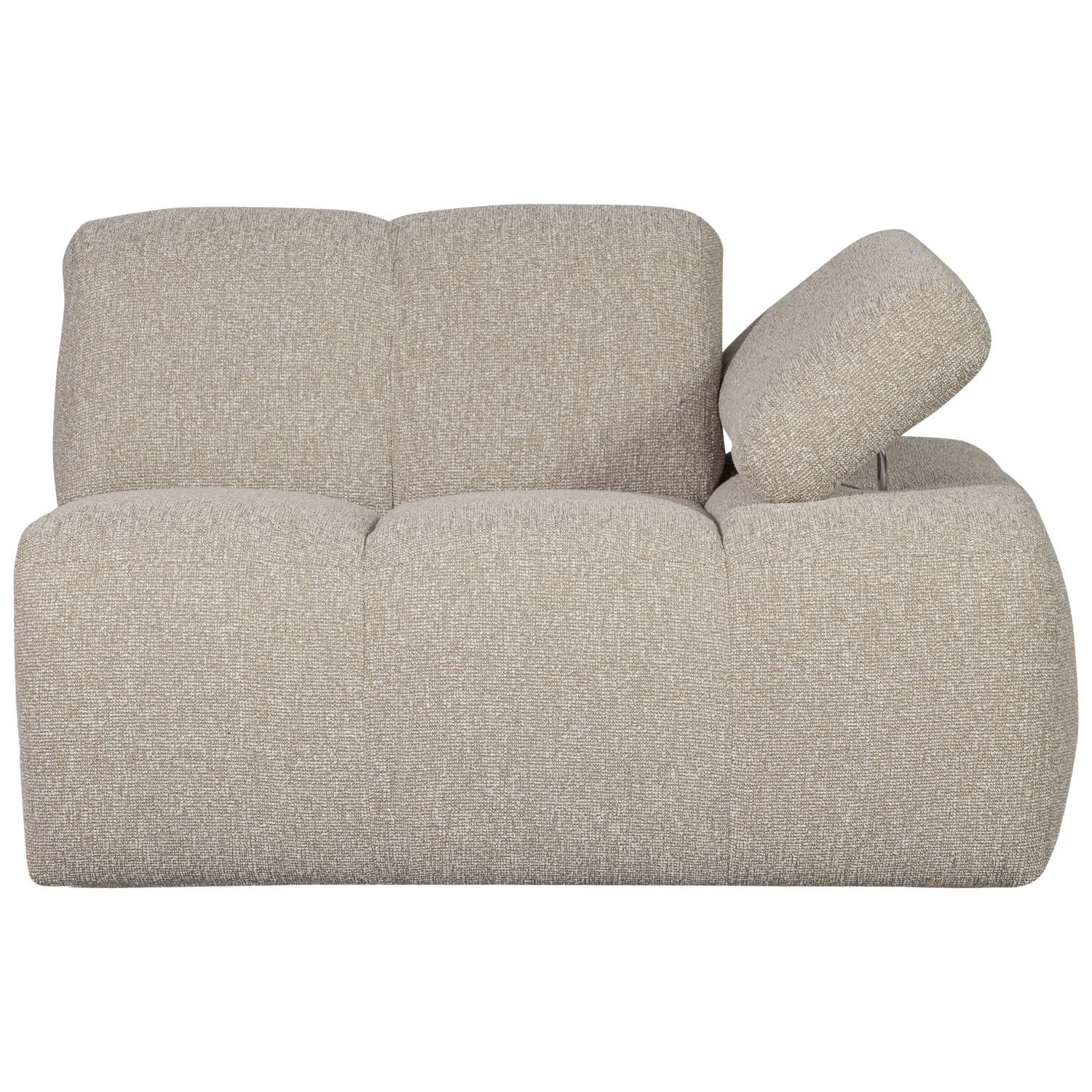 MOJO 1-SEATER ELEMENT ARM RIGHT BOUCLE BEIGE MELANGE