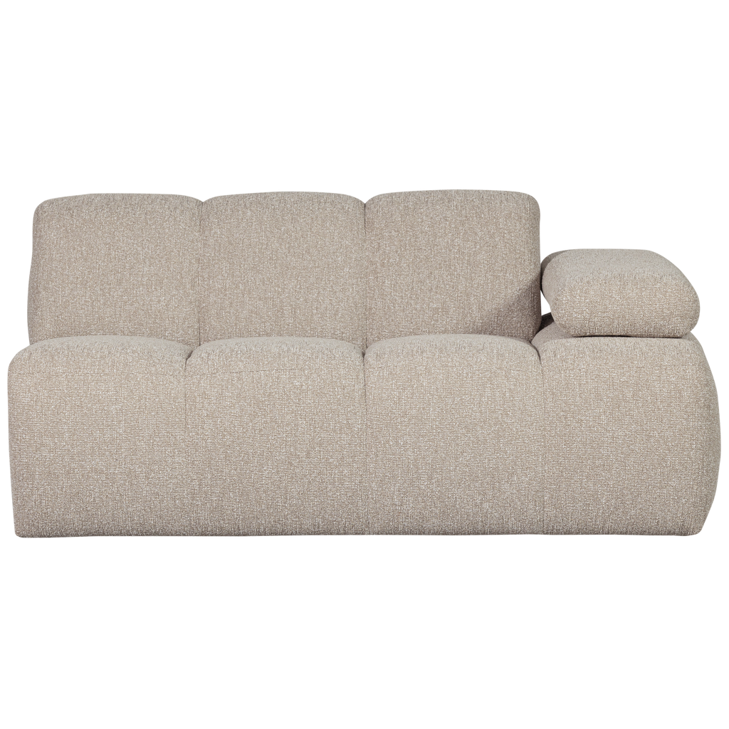 MOJO 1,5-SEATER ELEMENT ARM RIGHT BOUCLE BEIGE MELANGE