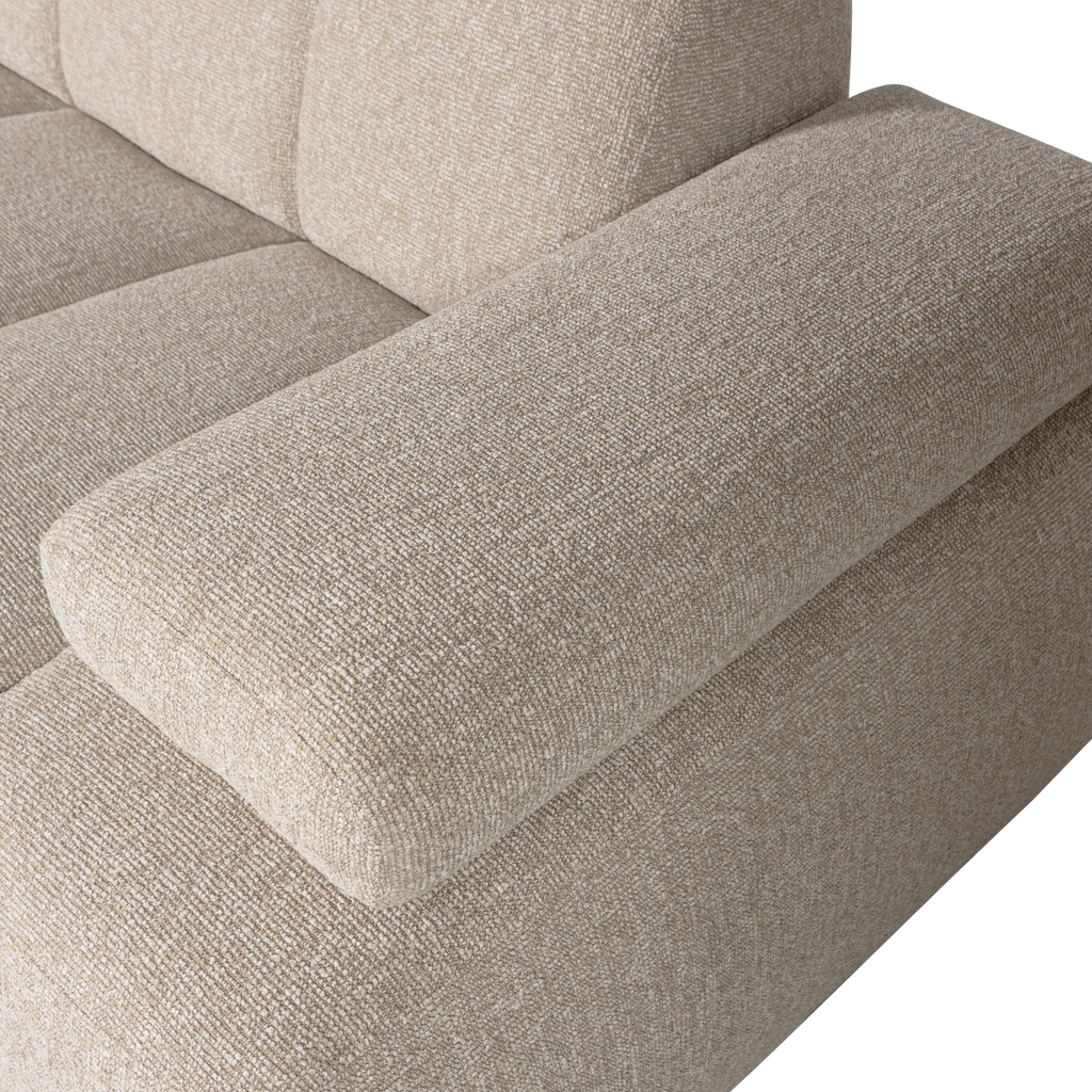 MOJO 1,5-SEATER ELEMENT ARM RIGHT BOUCLE BEIGE MELANGE