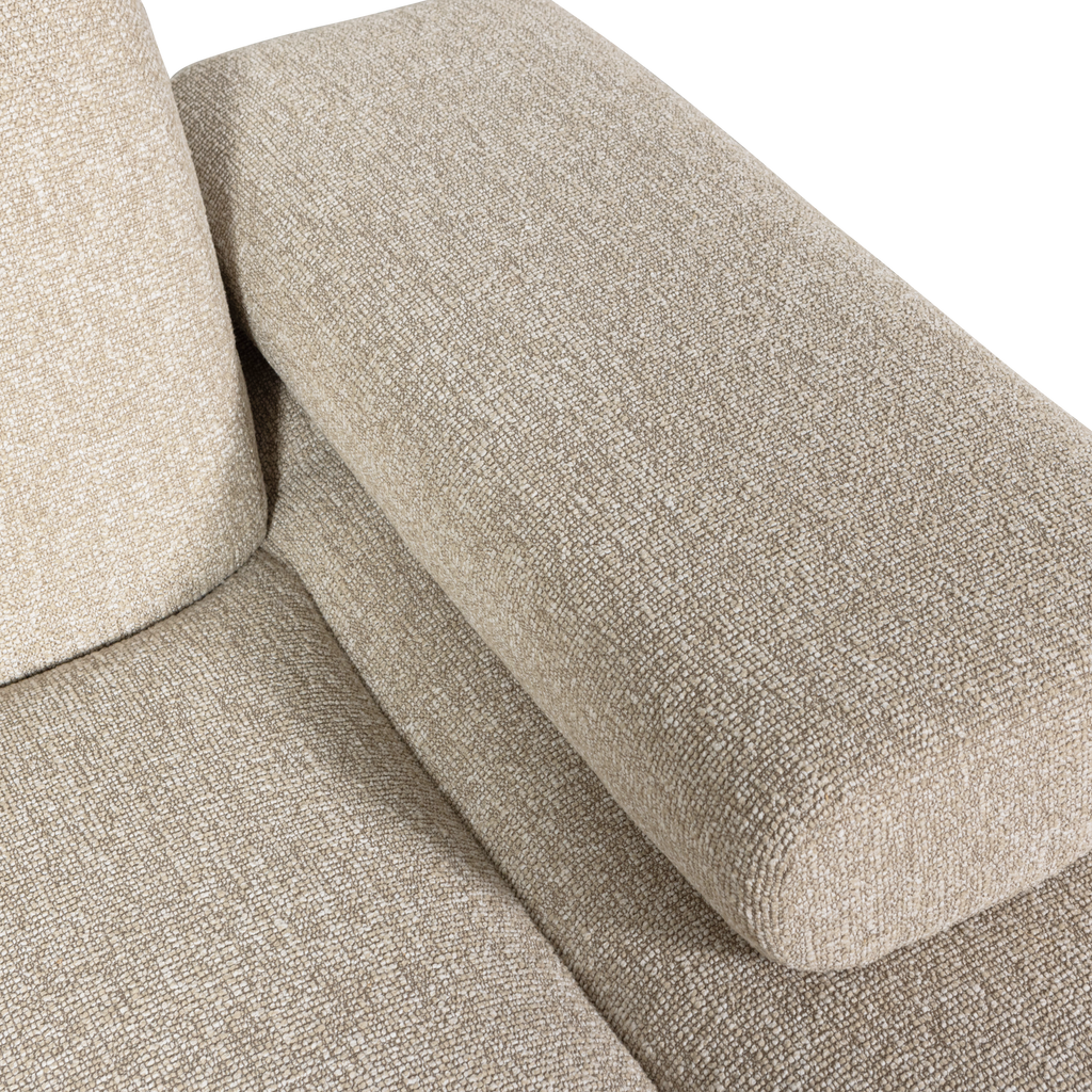 MOJO CHAISE LONGUE ELEMENT RIGHT BOUCLE BEIGE MELANGE
