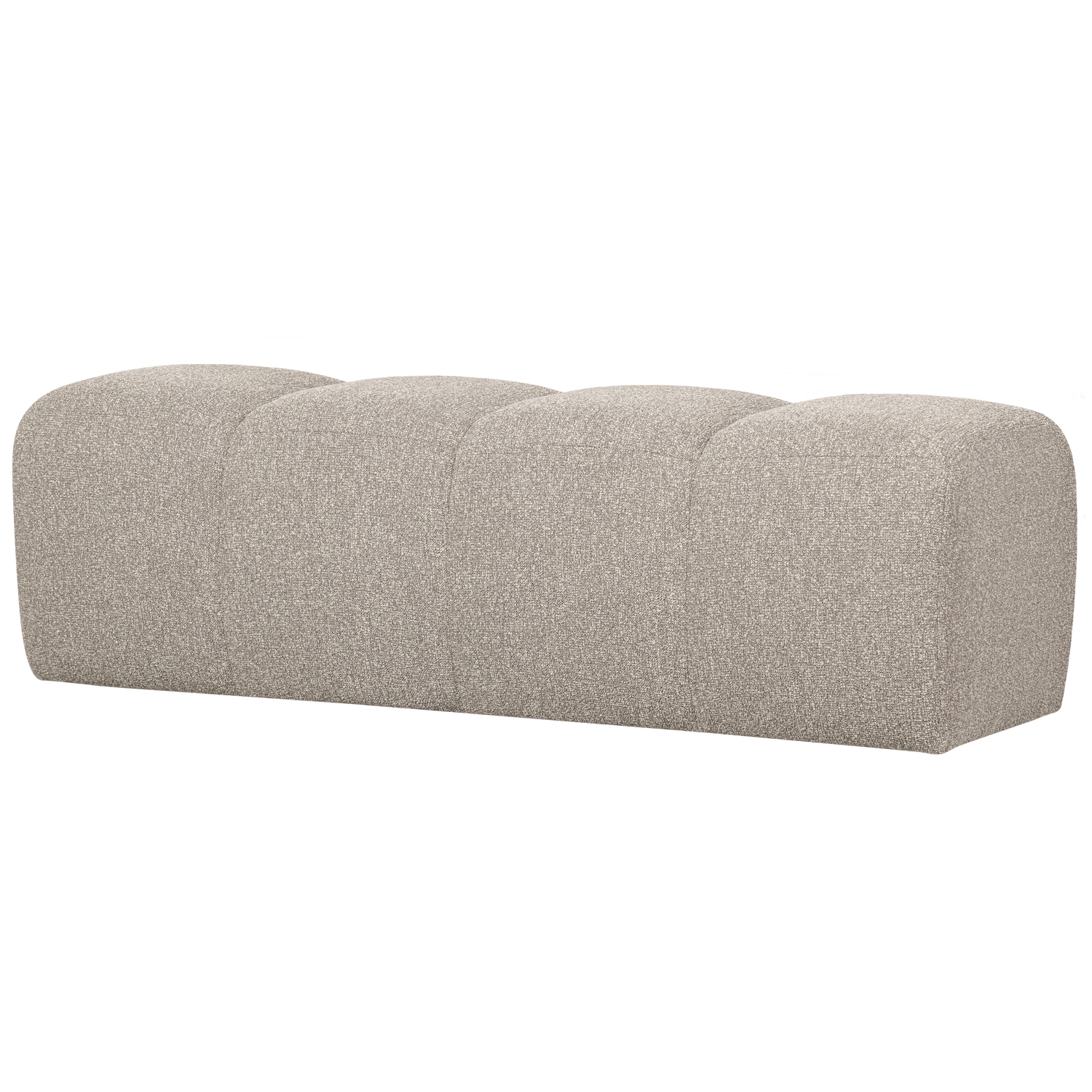 MOJO DINING BENCH 164 CM BOUCLE BEIGE MELANGE