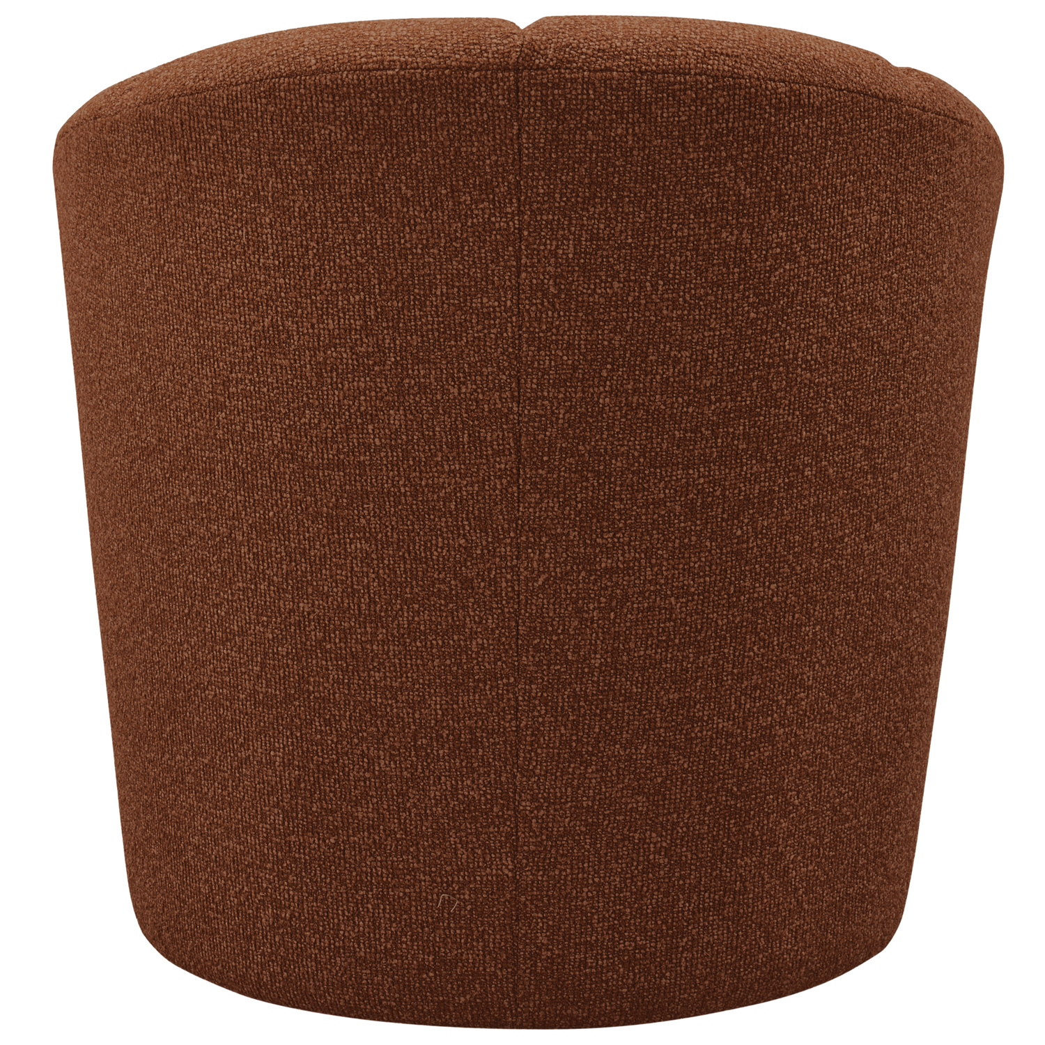 MOJO SWIVEL ARMCHAIR BOUCLE RUST BROWN MELANGE