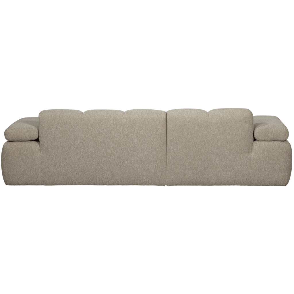 MOJO CHAISE LONGUE SOFA LEFT BOUCLE BEIGE MELANGE