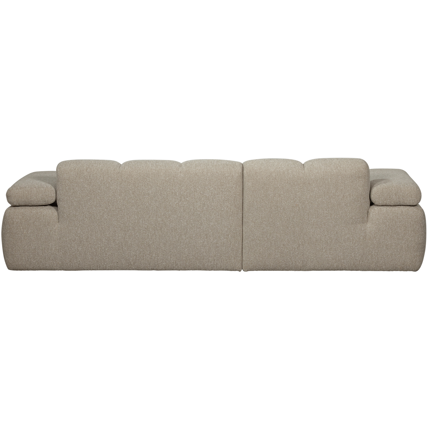 MOJO CHAISE LONGUE SOFA LEFT BOUCLE BEIGE MELANGE