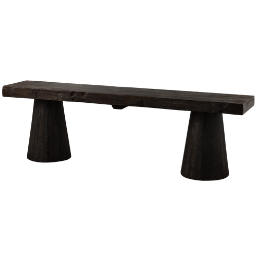 CLYDE BENCH MANGO WOOD BLACK