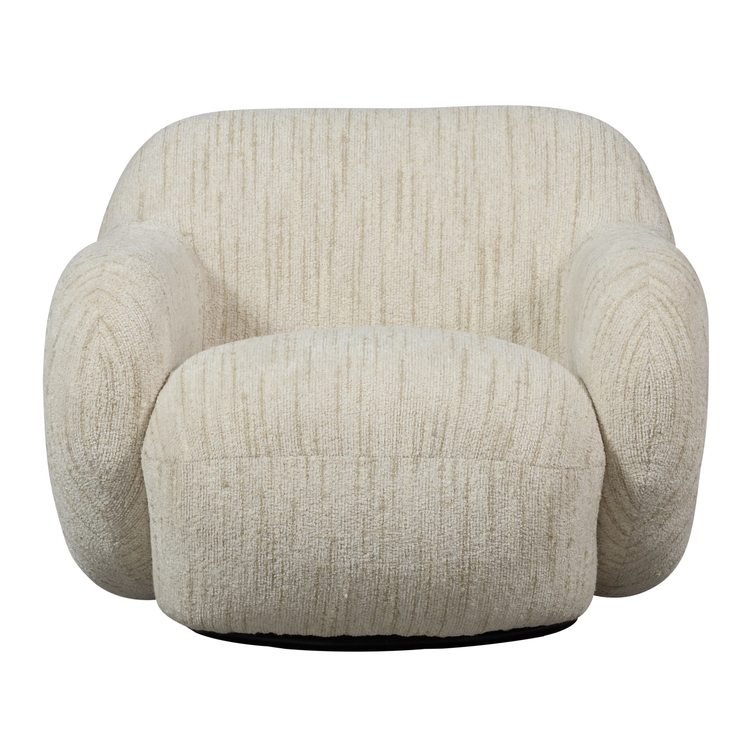 FOLKE ARMCHAIR CHENILLE NATURAL MELANGE