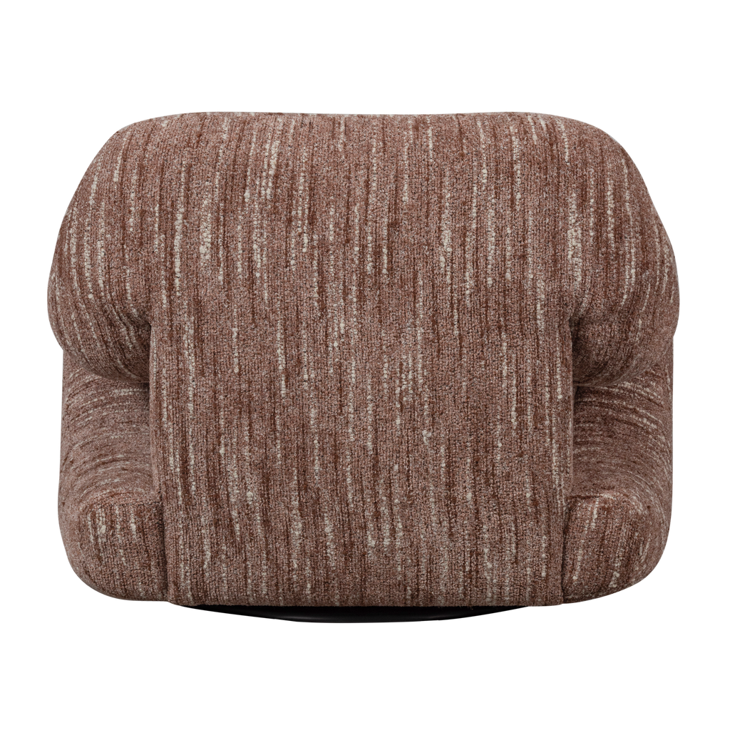 FOLKE ARMCHAIR CHENILLE OLD PINK MELANGE