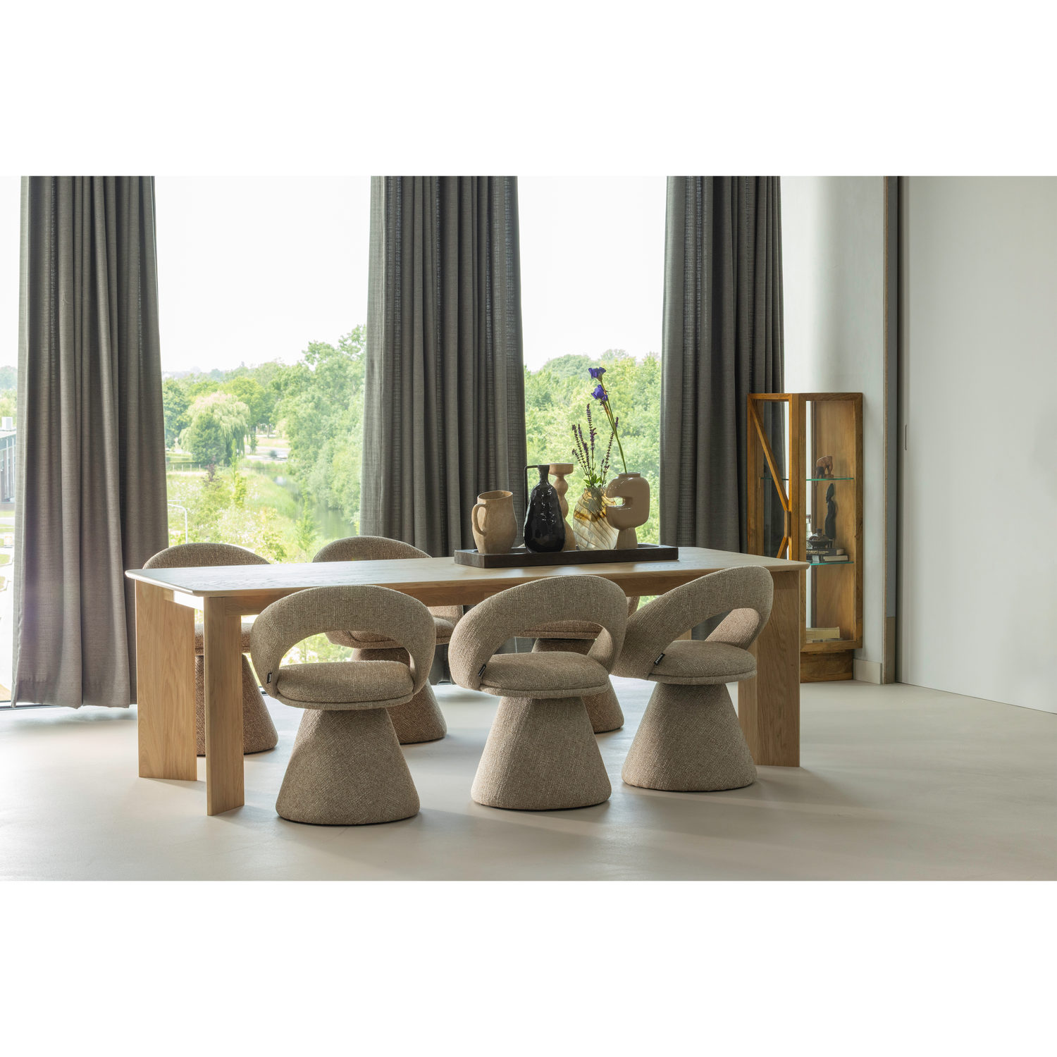 KELLA 1-DOOR CABINET MANGO WOOD NATURAL