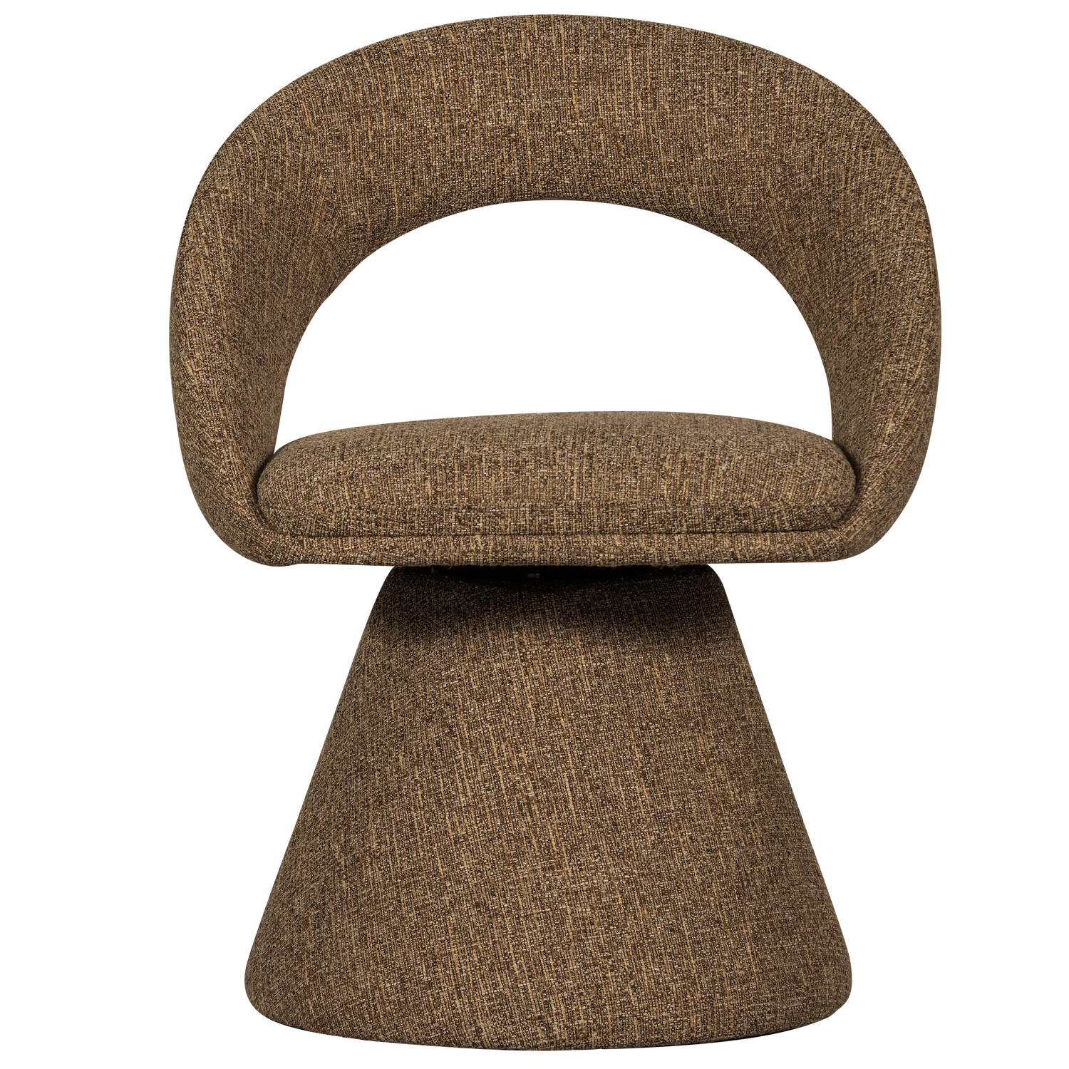 WINTER SWIVEL DINING CHAIR SAND MELANGE