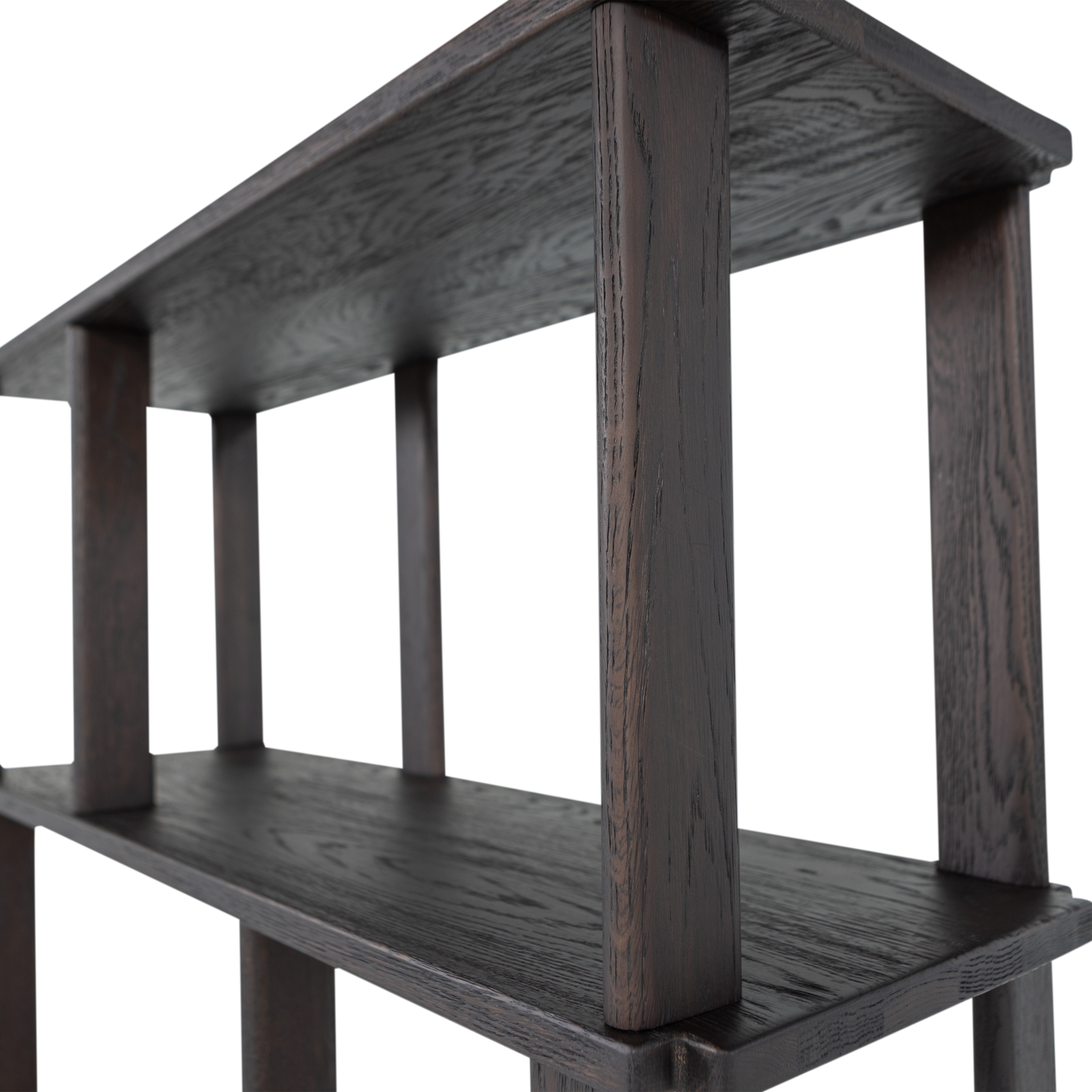 RISS BOOKSHELF OAK MYSTIQUE BROWN 186x90CM