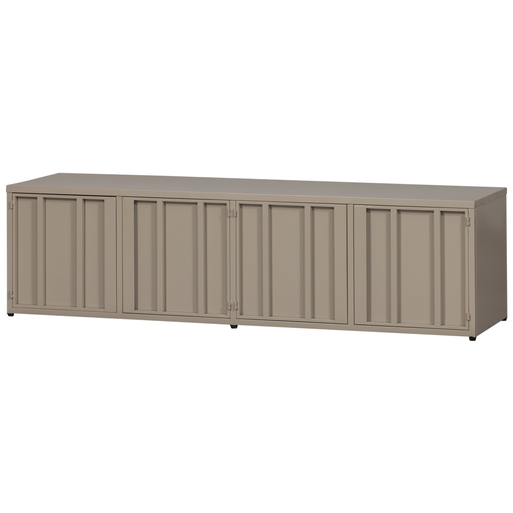 LEVEL TV STAND METAL SAND 44x160CM