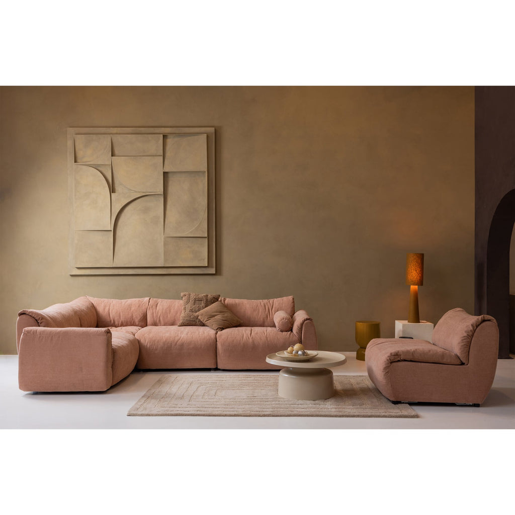 HEKLA SIDE TABLE METAL ORANGE