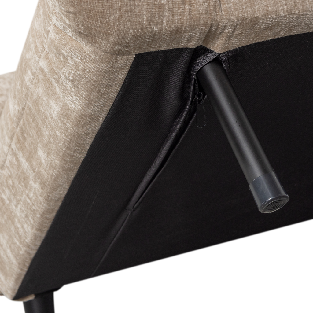 XEM 1-PERSON SOFA BED VELVET NATURAL