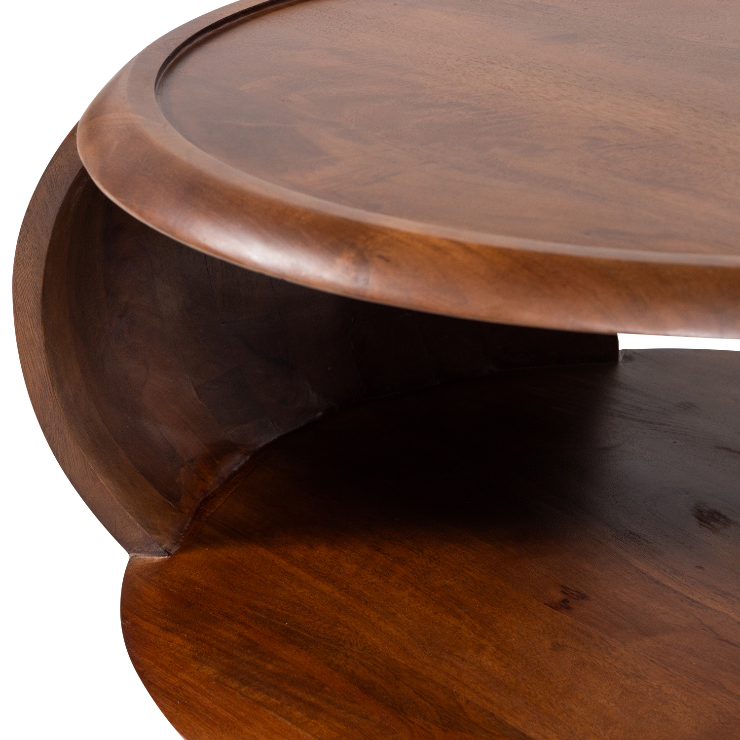 COLE COFFEE TABLE MANGO WOOD BROWN