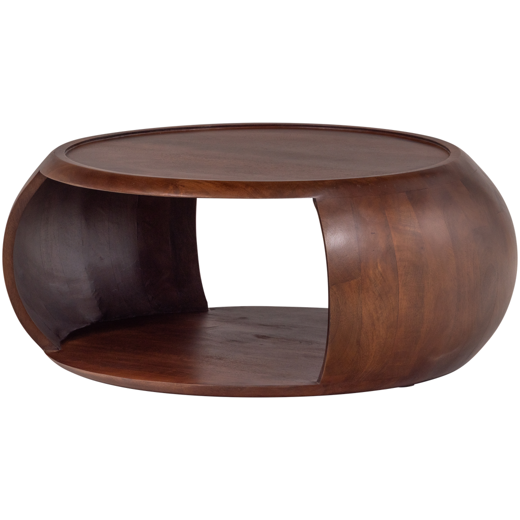 COLE COFFEE TABLE MANGO WOOD BROWN